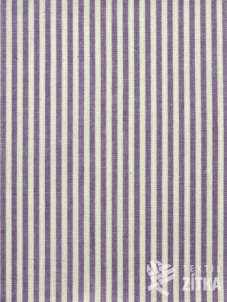 Kanafas fialový drobný proužek 0,4 cm
